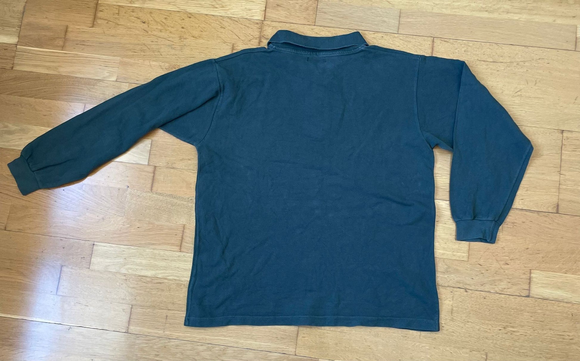 Burberry Polo Vintage Manga Larga — Talla L