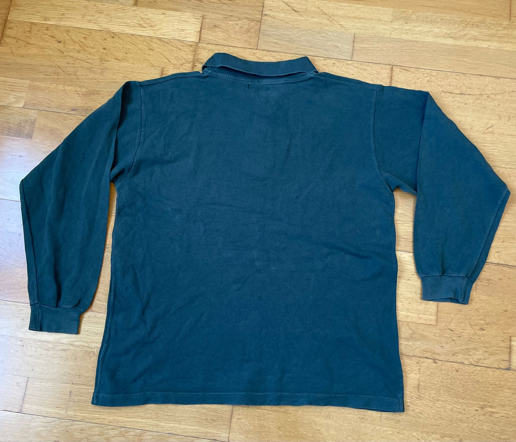 Burberry Polo Vintage Manga Larga — Talla L