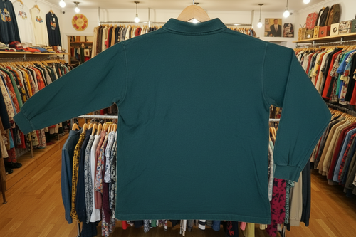 Burberry Polo Vintage Manga Larga — Talla L