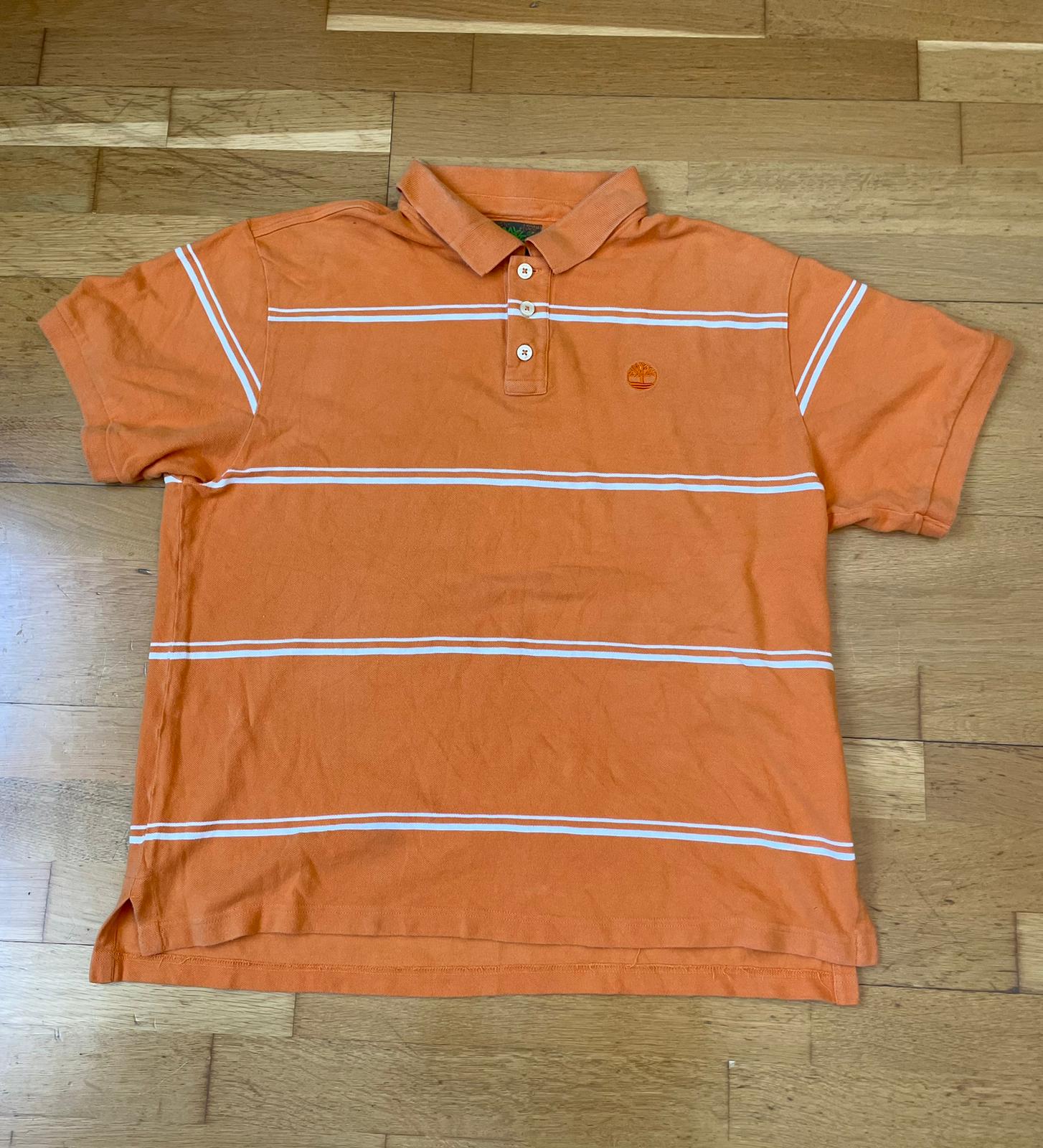 Timberland Polo Vintage Rayado — Talla XL