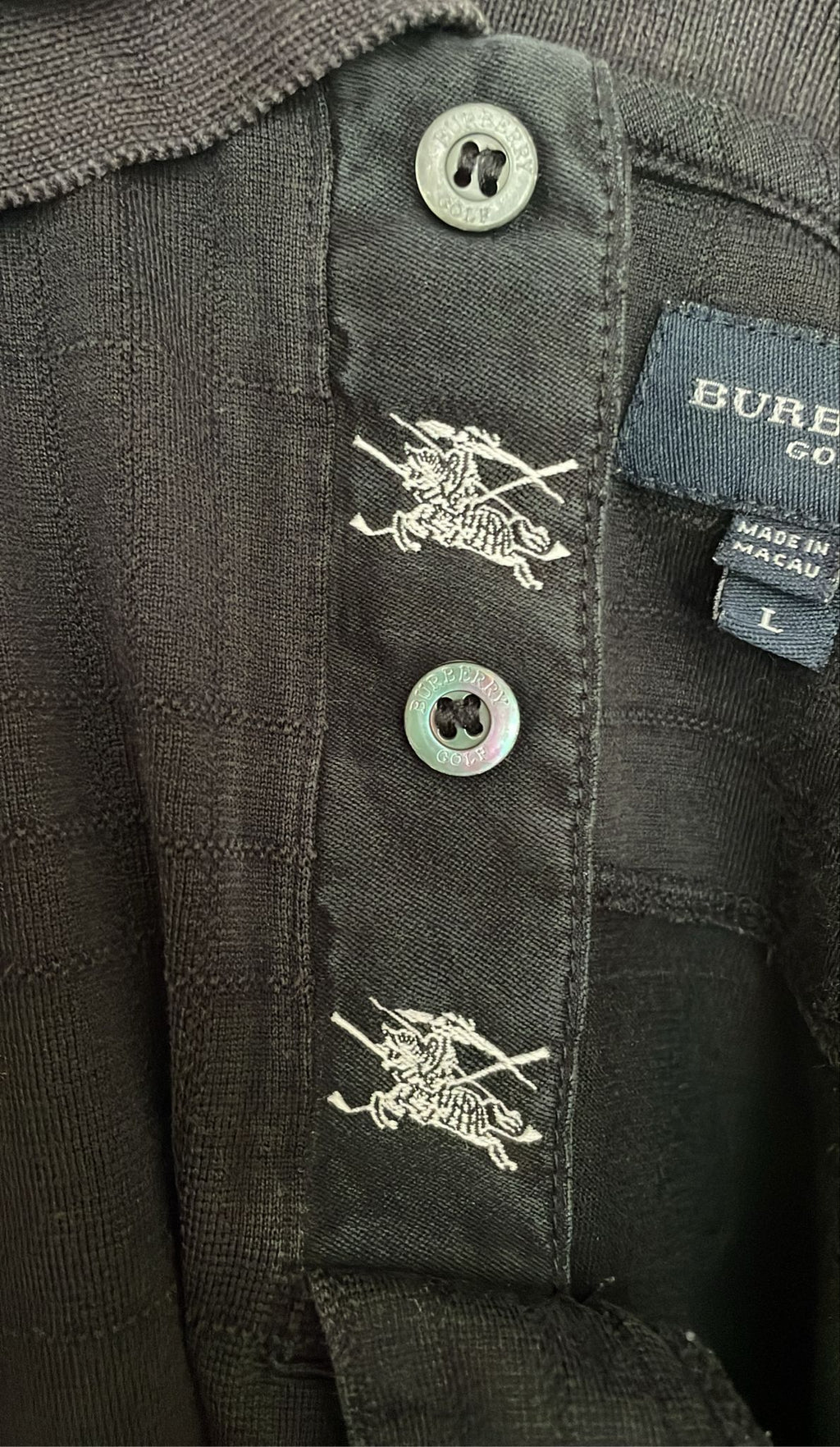 Burberry Polo Golf - Talla L